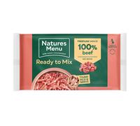 Natures Menu Raw Frozen 100% Beef Freeflow Mince - Size: 2kg