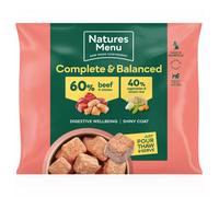 Natures Menu Raw Frozen 60% Beef & Chicken Nuggets - Size: 1kg