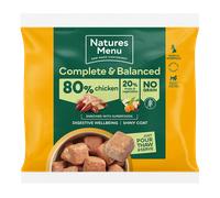 Natures Menu Raw Frozen 80% Chicken Nuggets - Size: 500g