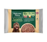 Natures Menu Complete and Balanced 80/20 Goose and Turkey Block Raw Dog Food - 500g