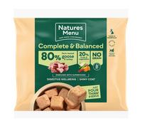 Natures Menu Raw Frozen 80% Goose & Turkey Nuggets - Size: 1kg
