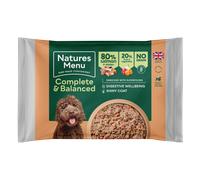 Natures Menu Raw Frozen 80% Salmon & Chicken Block - Size: 500g