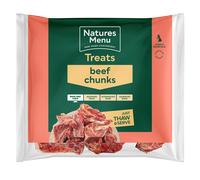 Natures Menu Raw Frozen Beef Chunks - Size: 1kg