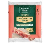 Natures Menu Raw Frozen Beef Marrow Bone - Treats for Dogs