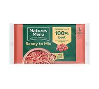 Natures Menu Ready to Mix 100% Beef Freeflow Mince Dog Food - 2kg