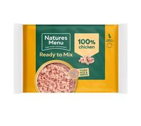 Natures Menu Ready to Mix 100% Chicken Block Mince Dog Food - 400g