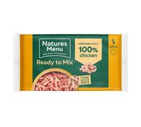 Natures Menu Ready to Mix 100% Chicken Freeflow Mince Dog Food - 2kg