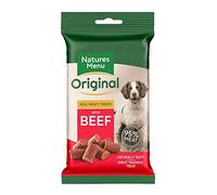 Natures Menu Real Meaty Beef Dog Treats - 60g