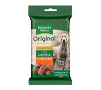 Natures Menu Real Meaty Dog Treats with Lamb and Chicken (12 x 60g)