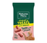 Natures Menu Salmon Meaty Cat Treats - 50g