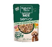 Natures Menu Senior Dog Food Pouch Lamb with Chicken (8 x 300g)