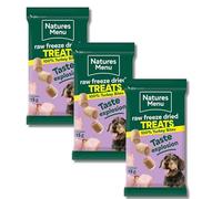 Nature's Menu Turkey (3 x 15g) Freeze-Dried Meat Bites - Training Treats for Dogs