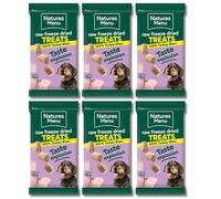 Nature's Menu Turkey (6 x 15g) Freeze-Dried Meat Bites - Training Treats for Dogs