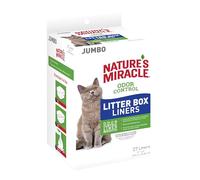 Nature's Miracle Odor Control Litter Box Liners for Cats, 27 Count, Fit Most Extra-Large and Jumbo Multi-Cat Litter Boxes