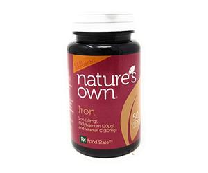 Natures Own Food State Iron Molybdnm 50 Tablets