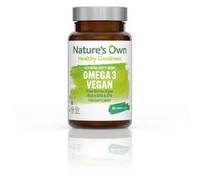 Natures Own Omega 3 Vegan 60 Capsules