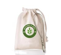Nature's Own Tongue Scraper for Adults & Kids, Stainless Steel Tongue Cleaner/Scrubber to Improve Fresh Breath Remove Tongue Buildup, Easy to Use Portable Tongue Scrappers for Oral Care & Hygiene