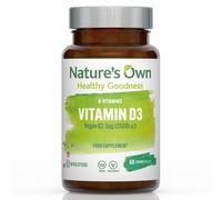 Nature's Own Wholefood Vitamin D3 - 60 Tablets