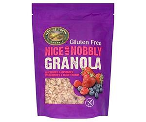 Nature's Path Organic Gluten Free Granola Mixed Berry & Yogurt Chunks, 312g