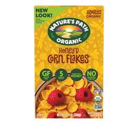 Nature's Path Organic Honey'D Corn Flakes Cereal, 10.6 oz (Pack of 1) | Gluten-Free crisp non-GMO corn flakes sweetened with honey, no artificial flavors or colors