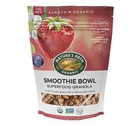 Nature's Path Organic Superfood Smoothie Bowl Granola, 9.5 oz (Pack of 1), with Berries & Super Greens, Gluten Free, Non-GMO