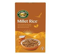 Nature's Path Organic Whole Grain Cereal, Millet Rice, High Fibre, Vegan Breakfast Cereal, 375 g Box
