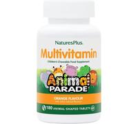Natures Plus Animal Parade Natural Orange Flavour 180 Animal Shaped Tablets