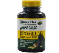 Nature's Plus, Bromelain Supplement 1500, Ultra Maximum Potency, 60 Tablets