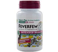 Nature's Plus, Herbal Actives, Feverfew, Extended Release, 500 mg, 60 Tabs