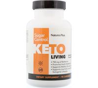 Nature's Plus, KetoLiving, Sugar Control, 90 Capsules