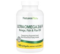 Nature's Plus NaturesPlus, Ultra Omega 3/6/9, 120 Softgels