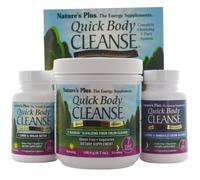 Nature's Plus, Quick Body Cleanse, 7 Day Program, 3 Part Program