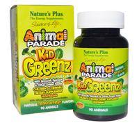 Nature's Plus, Source of Life, Animal Parade, Kid Greenz, Natural Tropical Fruit Flavor, 90 Animals