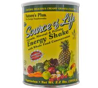 Nature's Plus, Source of Life, Vitamin, Mineral & Protein Energy Shake, Creamy Granola Flavor, 2.2 lbs (1014 g)