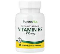 Nature's Plus, Vitamin B-2, 250 mg, 60 Tablets