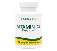 Nature's Plus Vitamin D3 1000iu Softgels 180 Soft Gels