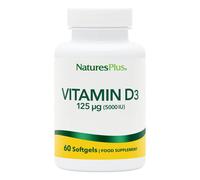 Nature's Plus Vitamin D3 5000 IU - 60 Softgels
