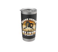 Nature's Potent Elixir - Herpetologist Snake Stainless Steel Insulated Tumbler