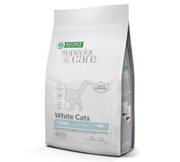 Nature's Protection Superior Care Dry Cat Food For Adult White Cats (1.5 kg) | Grain Free with Herring | Hypoallergenic Cat Food for All Breeds | Hairball Control, Tear Stain Off, Healthy Skin & Coat