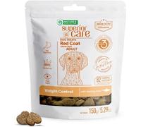 Nature's Protection Superior Care Functional Dog Treats, Herring 150g | Weight Control, Training & Reward Bites, All Breed Adult Dogs, Grain Free, Red or Brown Coat