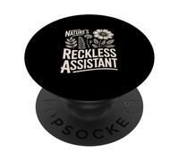 Nature's Reckless Assistant Chaos Gardener PopSockets Adhesive PopGrip