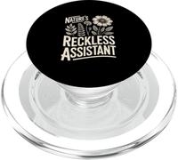 Nature's Reckless Assistant Chaos Gardener PopSockets PopGrip for MagSafe