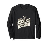 Nature's Reckless Assistant Wildflower Botany Long Sleeve T-Shirt