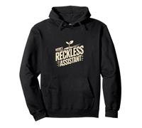 Nature's Reckless Assistant Wildflower Botany Pullover Hoodie