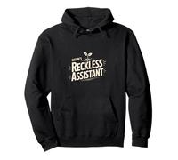 Nature's Reckless Assistant Wildflower Botany Pullover Hoodie
