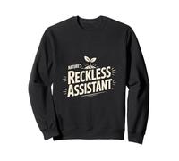 Nature's Reckless Assistant Wildflower Botany Sweatshirt