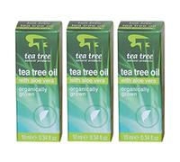 Nature's Response Australian Tea Tree with Aloe Vera Oil 10ml Multipack (x3) | 100% Natural & Free from Nasties | Ideal for Cuts & Grazes