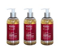 Nature's Response Lemon Scented Hand Wash 300ml Multipack (x3) | Anti-bacterial & Moisturising | Contains Natural & Organic Ingredients