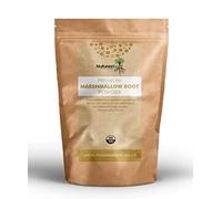 Natures Root Marshmallow Root Powder Supplement - Herbal Remedy for Cough, Digestion, Skin, 100% Pure Althaea Officinalis, Antioxidant-Rich - 250g