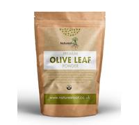 Nature's Root Olive Leaf Powder | Premium Fresh-Ground Olea Europaea | Natural Polyphenols & Antioxidant Source | Pure & Additive-Free | Vegan Superfood for Smoothies & Wellness Support (500g)